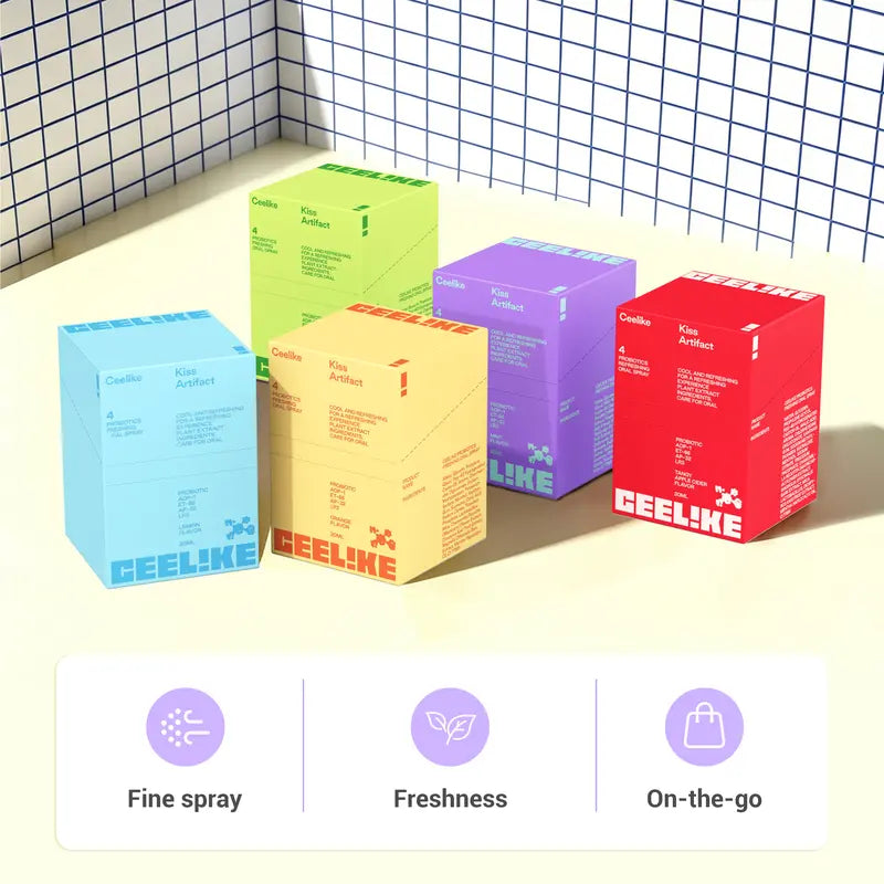 CEELIKE Oral Spray, 20 Ml, Freshens Breath, Available in Five Flavors