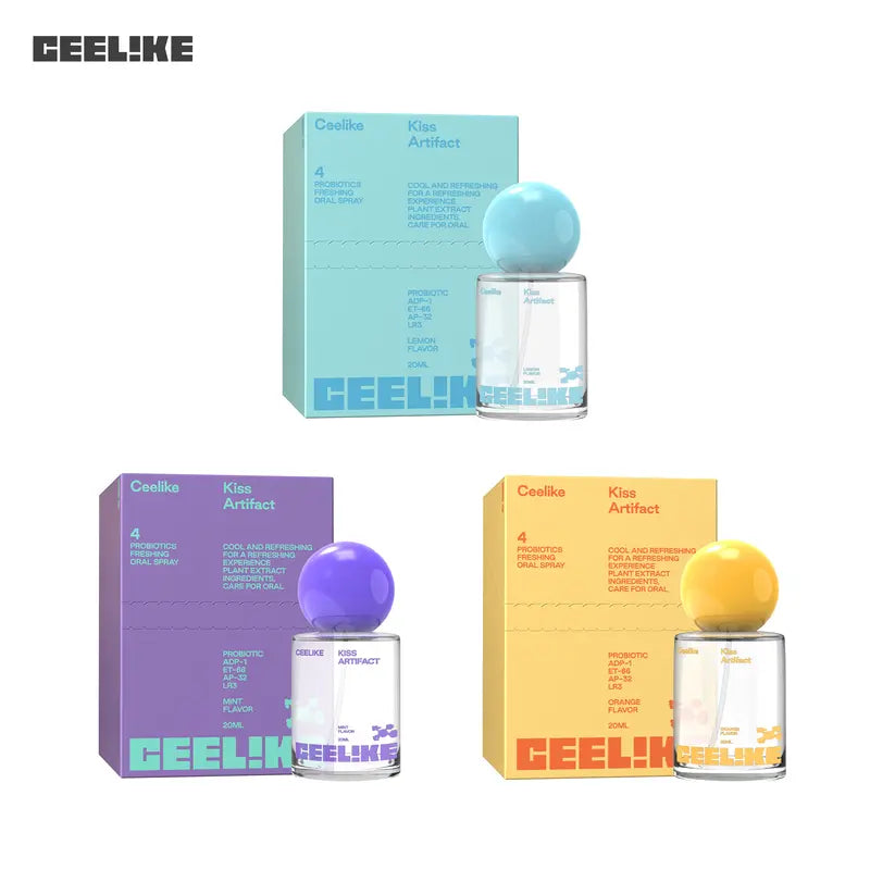 CEELIKE Oral Spray, 20 Ml, Freshens Breath, Available in Five Flavors